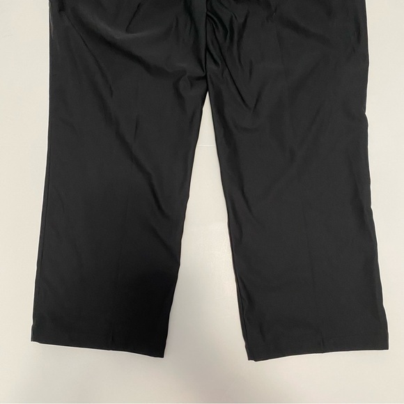Women's Nike Golf Dri-Fit Black Cropped Capri Pants 14 Athletic Outdoor Sport‎ - Picture 5 of 7